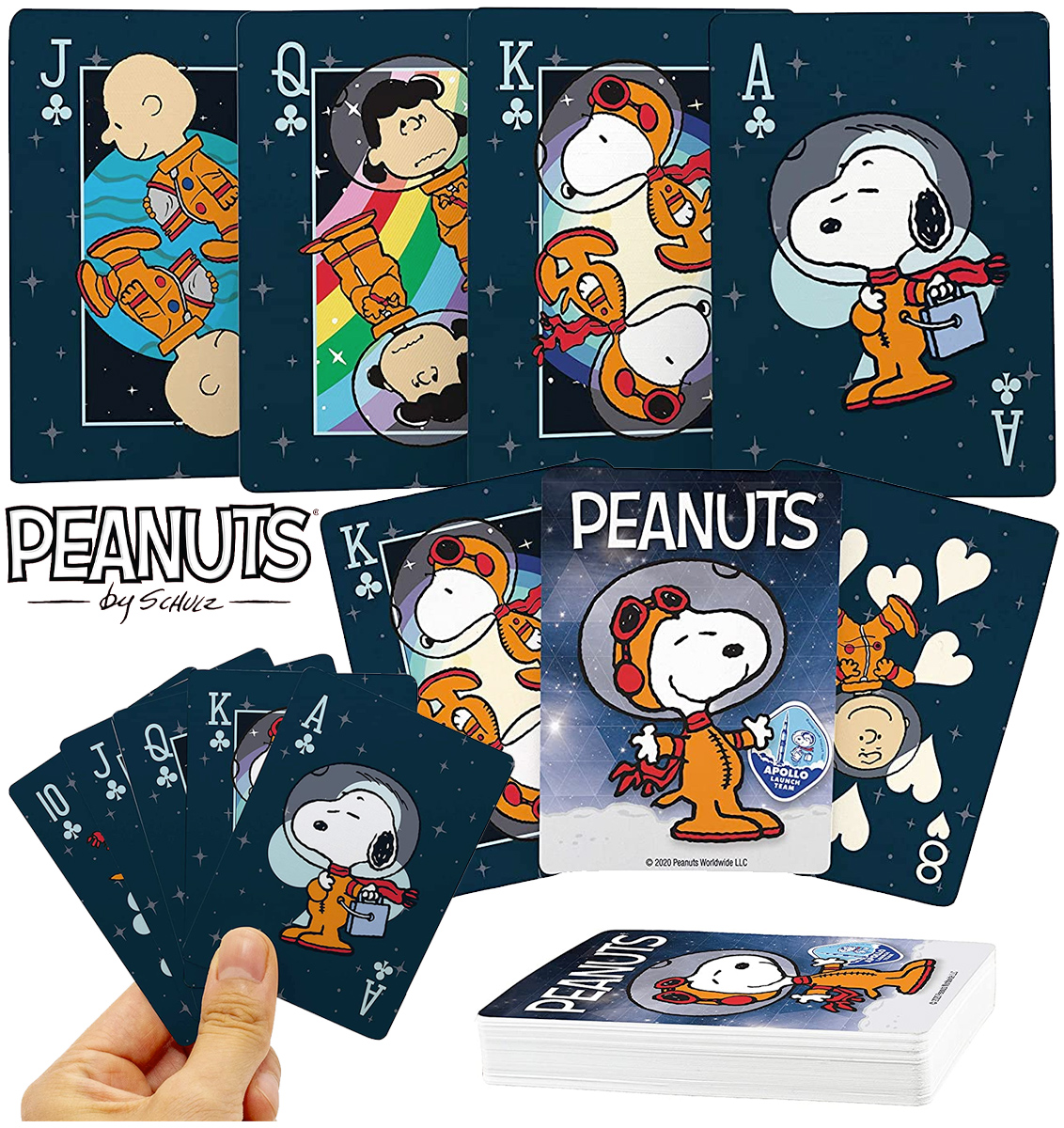 Baralho Snoopy Astronauta no Espaço (Peanuts)