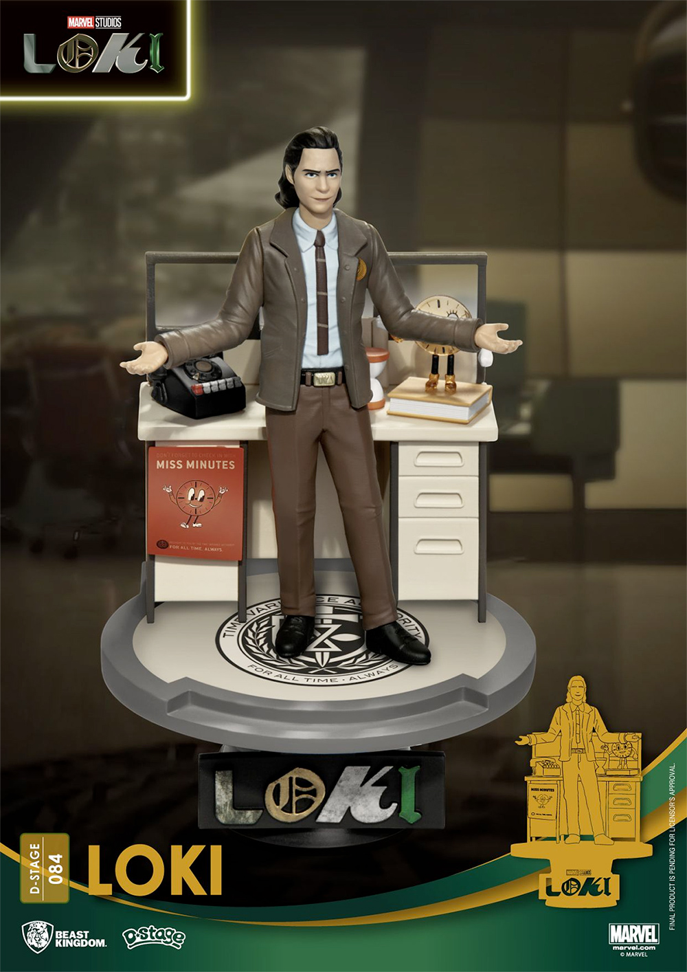 Loki (AVT) D-Stage Estátua/Diorama 360 Graus da Beast Kingdom