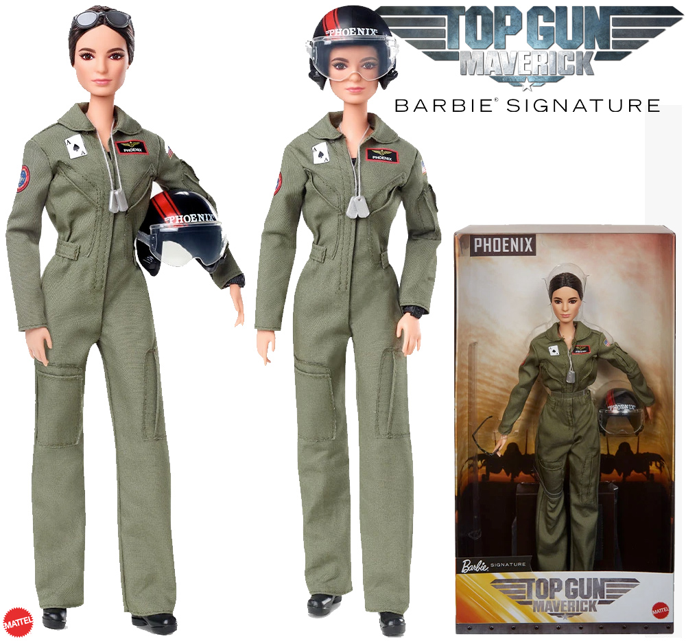 Boneca Phoenix Barbie Signature do Filme Top Gun: Maverick