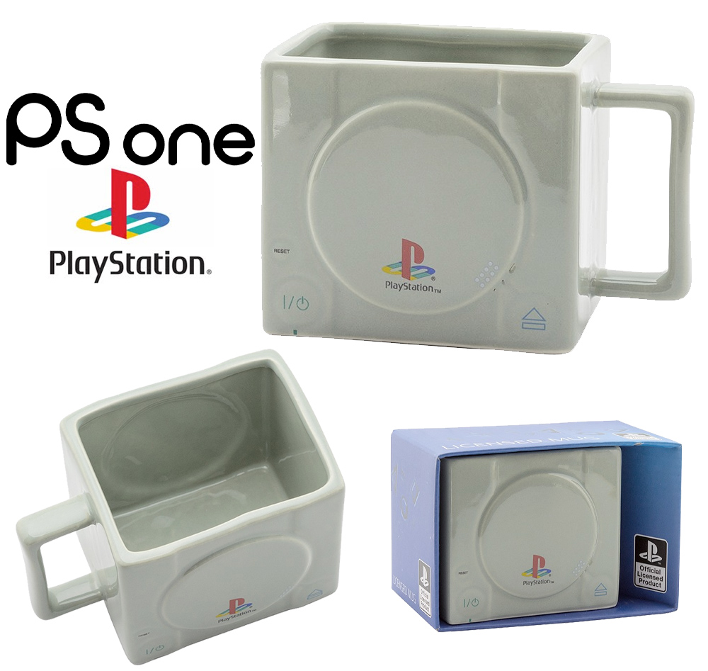 Caneca 3D PlayStation Console PS One