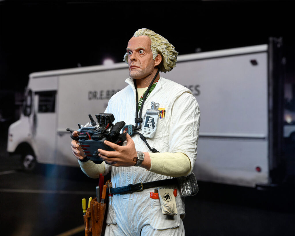 De Volta para o Futuro Action Figure Neca Ultimate: Doutor Emmett Brown ...
