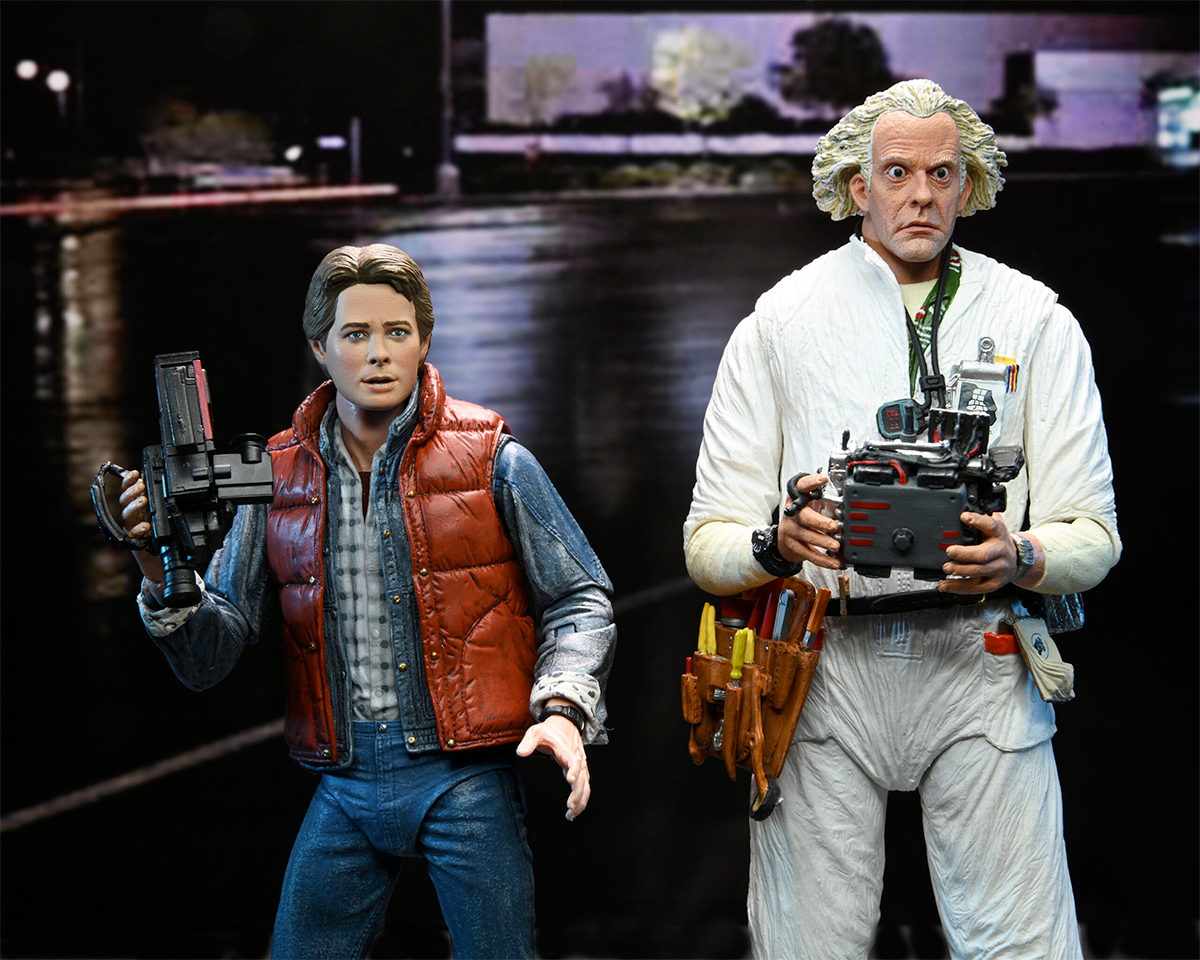 Doc Emmett Brown 1985 Ultimate Back to the Future 7-Inch Action Figure