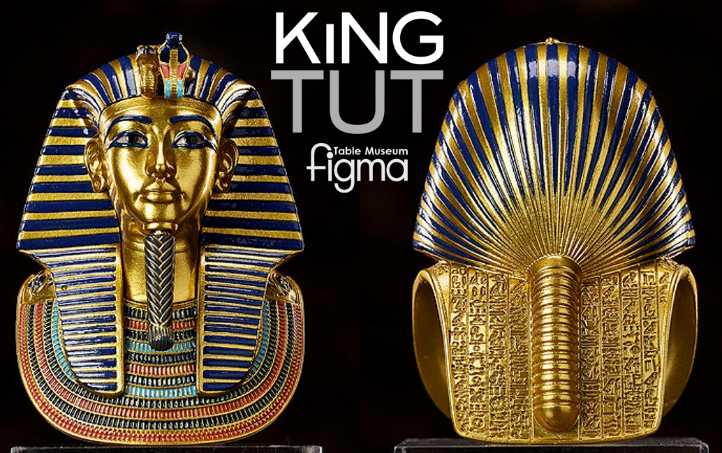 Faraó Tutancâmon e Sarcófago - Action Figure Figma Table Museum