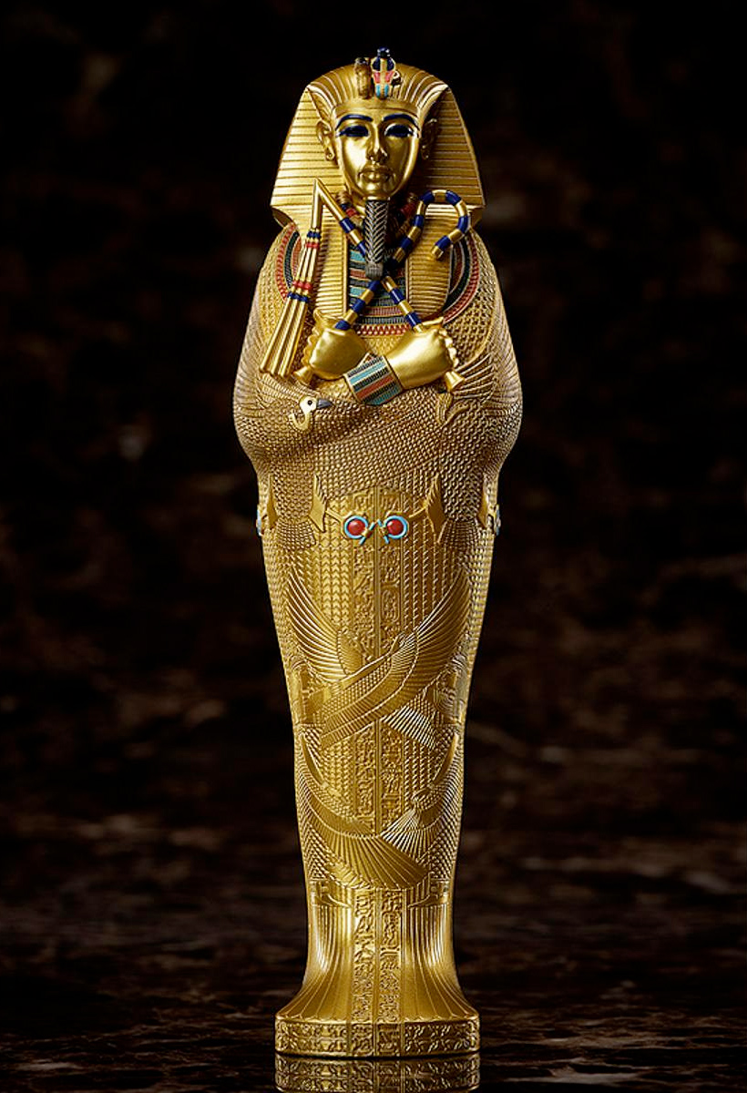 Faraó Tutancâmon e Sarcófago - Action Figure Figma Table Museum