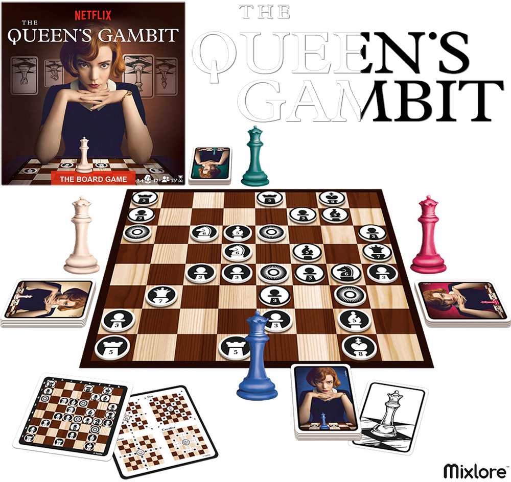 Jogo de Tabuleiro da Minissérie O Gambito da Rainha (The Queen’s Gambit)