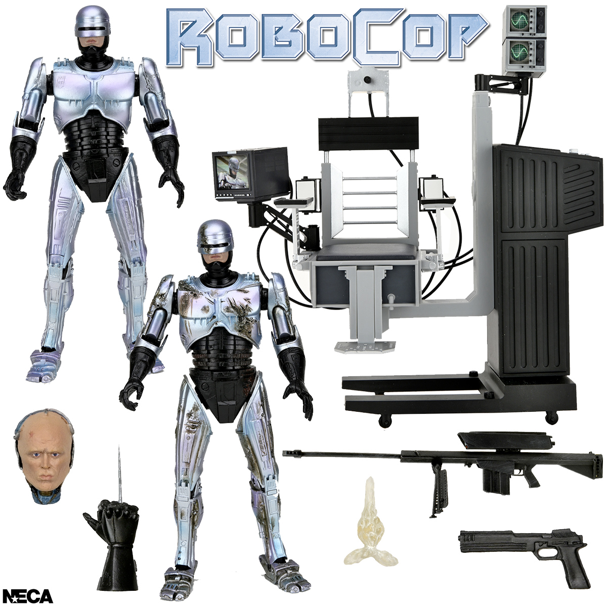 RoboCop 35 Anos Action Figures 7″ Neca Ultimate