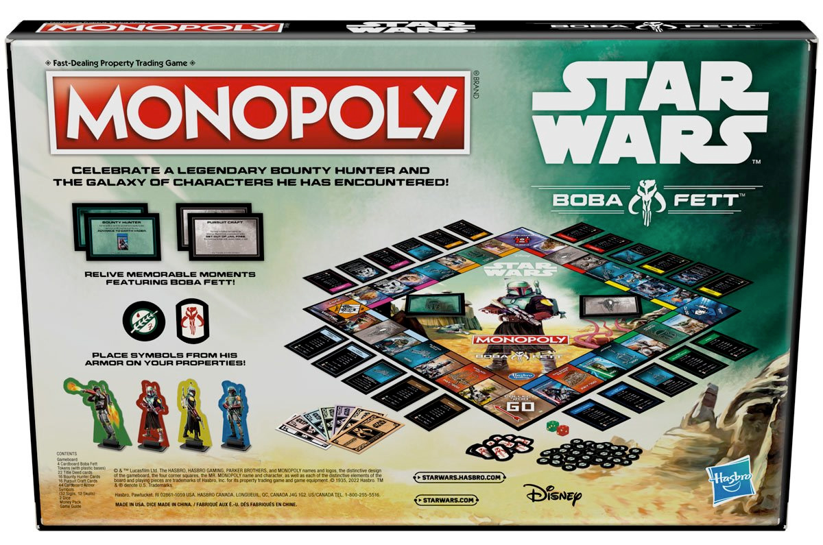 Jogo Monopoly Boba Fett Star Wars