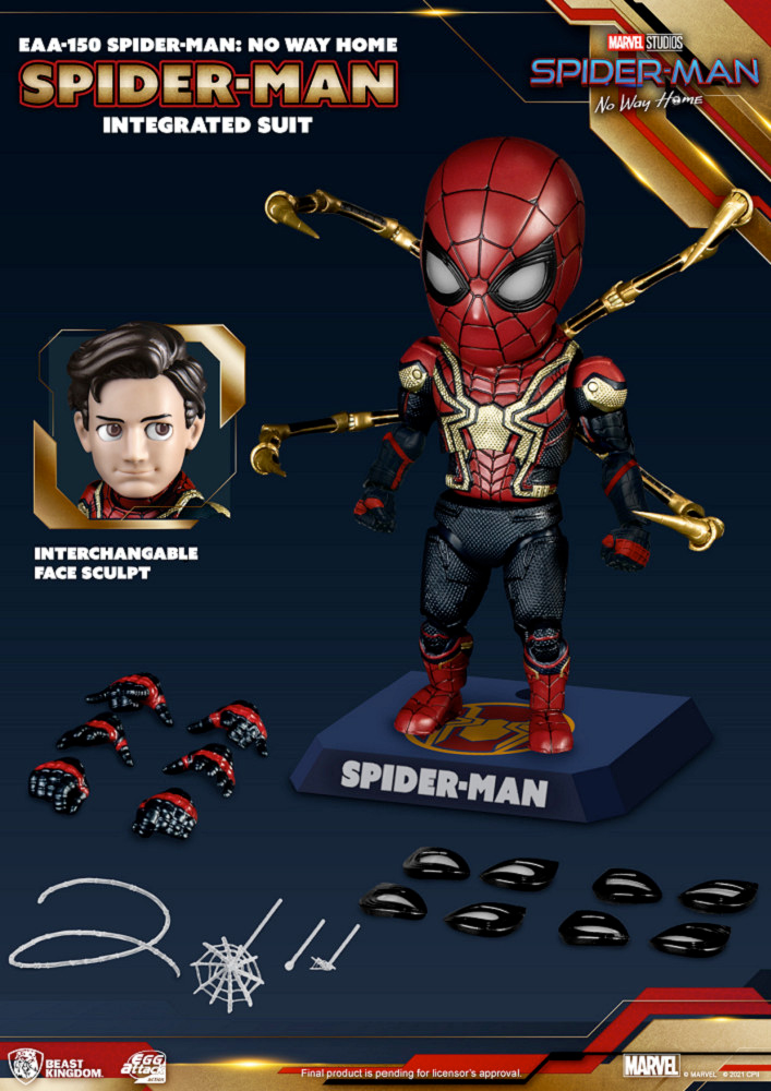 Spider-Man: No Way Home (Integrated Suit) Egg Attack Action