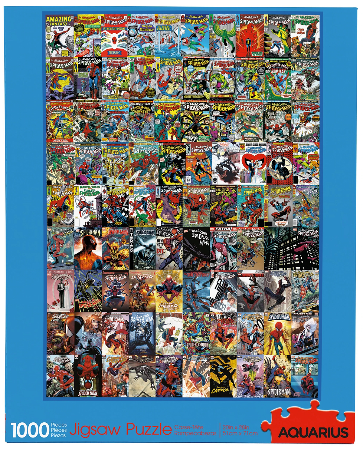 Quebra Cabeca Homem Aranha Marvel Spider-Man Covers 1000 Piece Jigsaw Puzzle