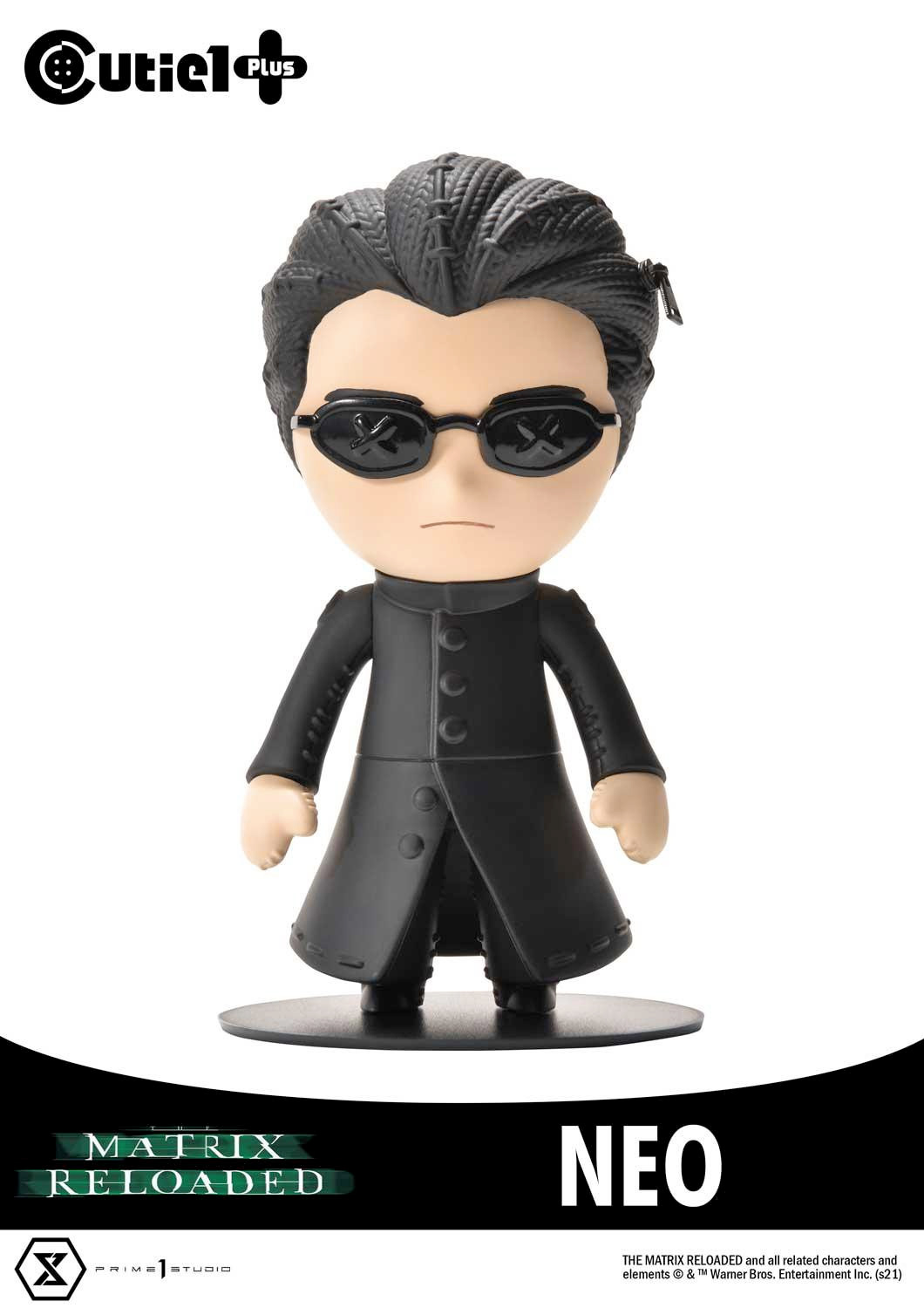 Mini-Figuras Matrix Reloaded Cutie1 PLUS: Neo, Trinity, Smith e Morpheus