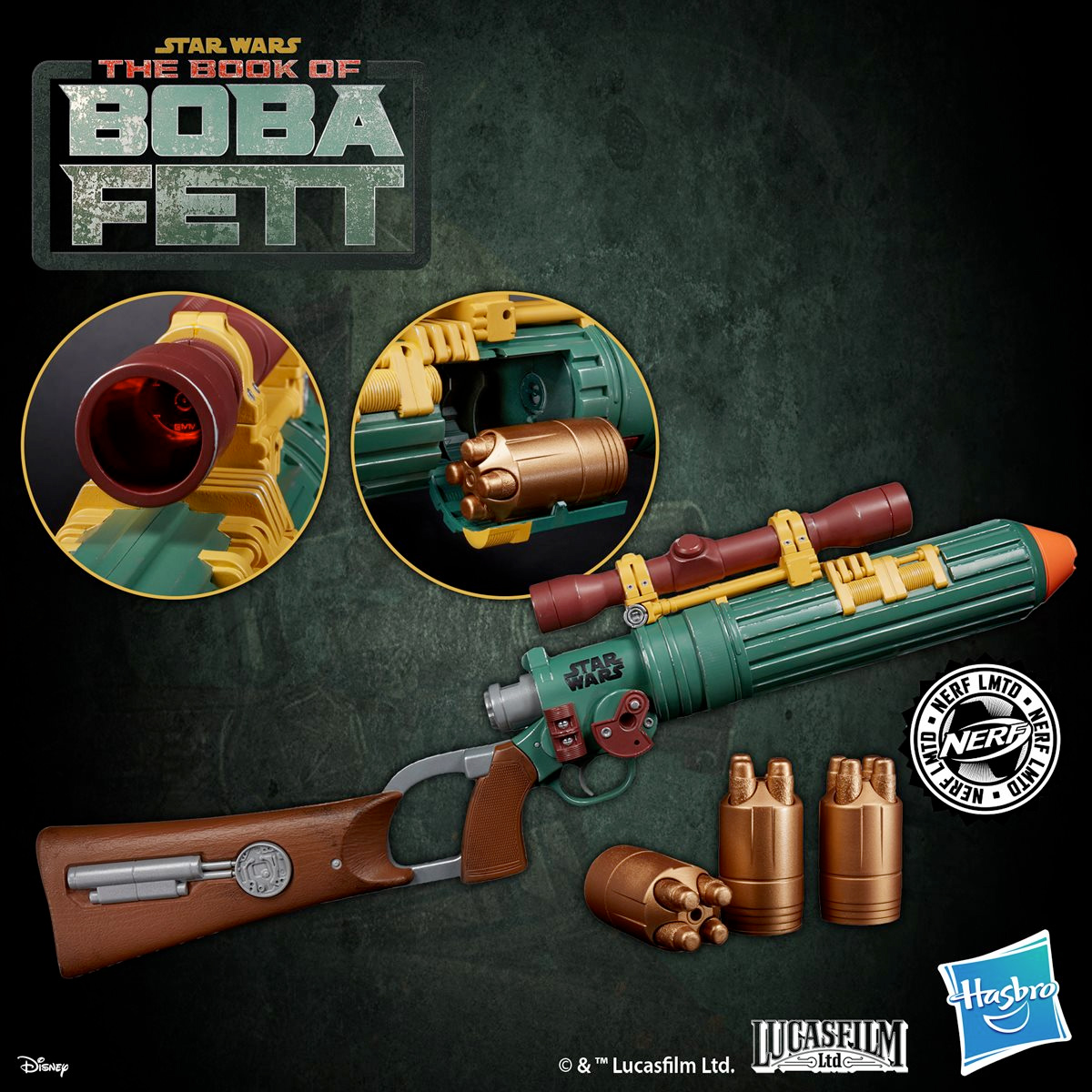 The Book of Boba Fett-Nerf EE-3 Star Wars Blaster