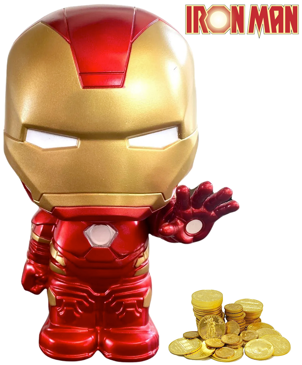 Cofre Iron Man Marvel PVC Figural Bank