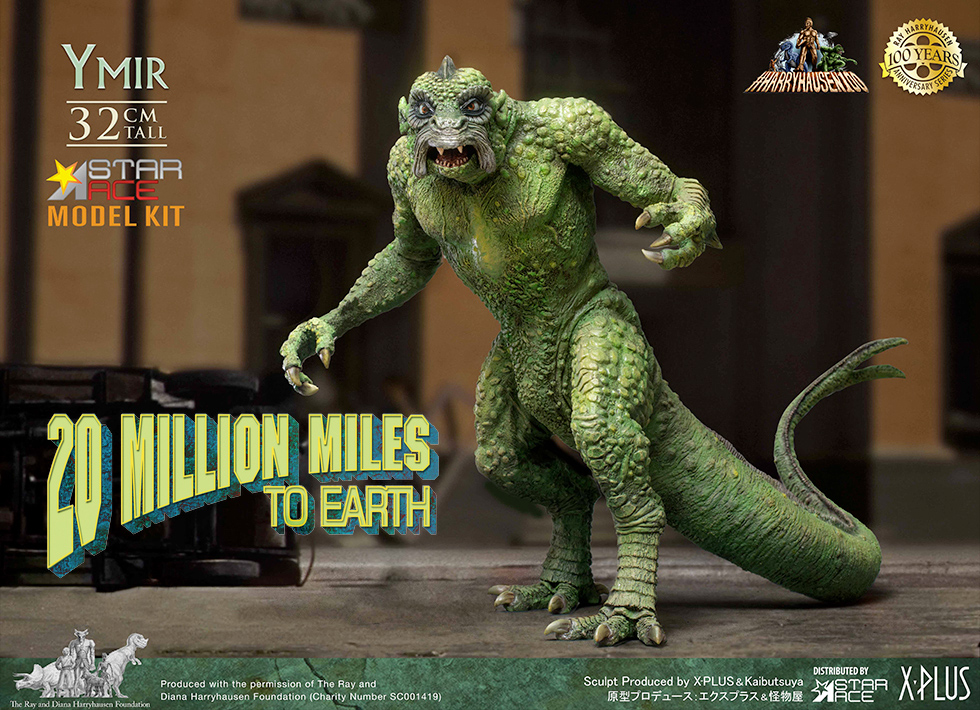 Ymir, o Monstro de Vênus de Ray Harryhausen no Filme 20 Million Miles to Earth de 1957