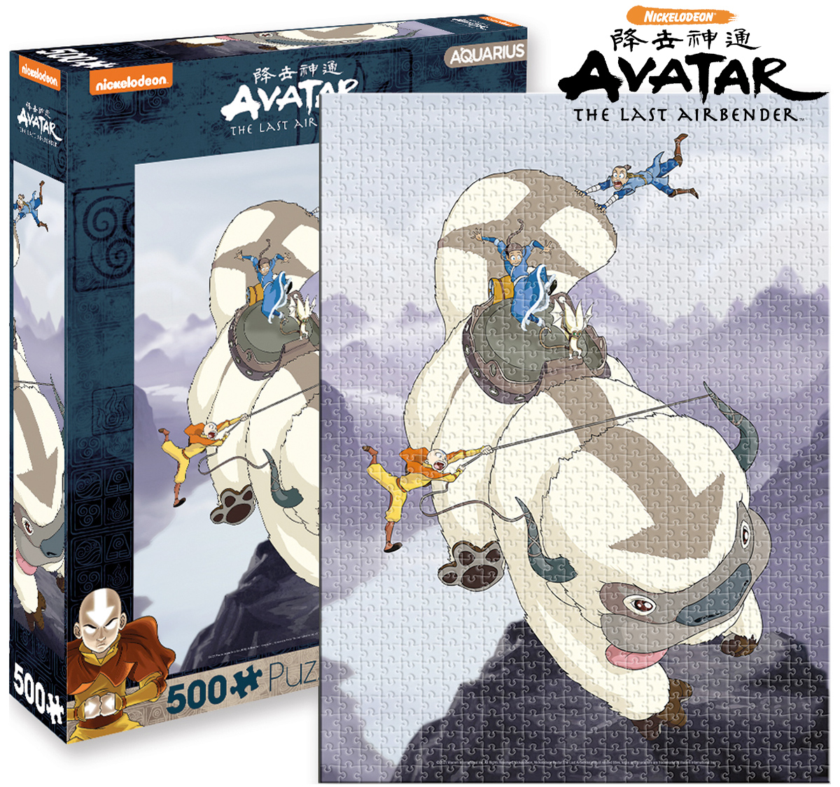 Quebra-Cabeça Bisão do Ar Appa e a Gangue de Avatar: A Lenda de Aang