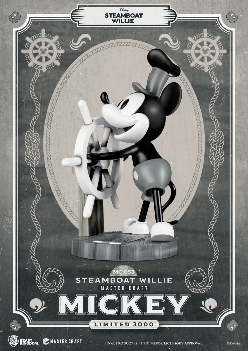 Mickey Mouse Steamboat Willie Master Craft