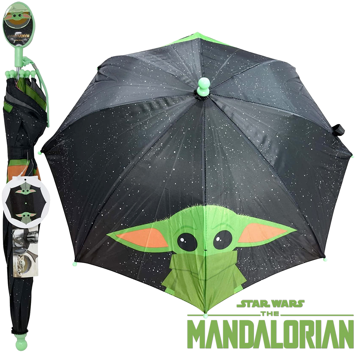 Guarda-Chuva Baby Yoda Star Wars: The Mandalorian