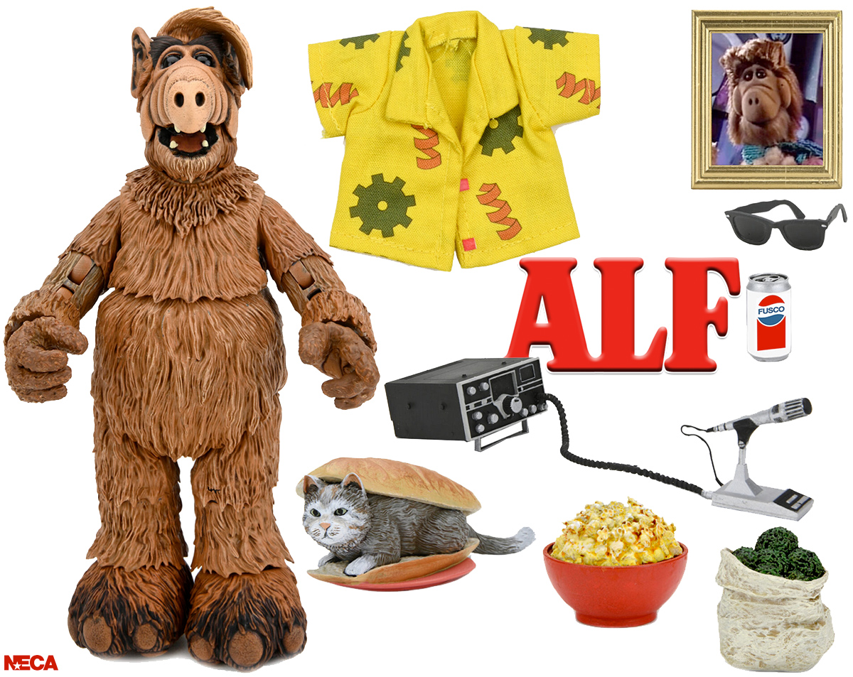 Alf, O ETeimoso Action Figure Neca 7″ Ultimate