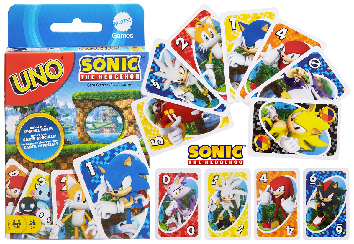 Jogo de Cartas UNO Sonic the Hedgehog (Sega) « Blog de Brinquedo