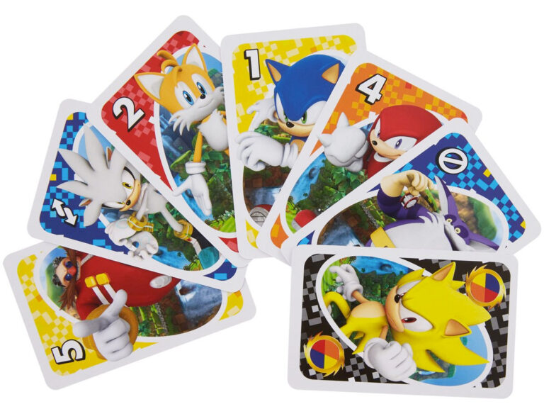 Jogo De Cartas UNO Sonic The Hedgehog (Sega) « Blog De Brinquedo