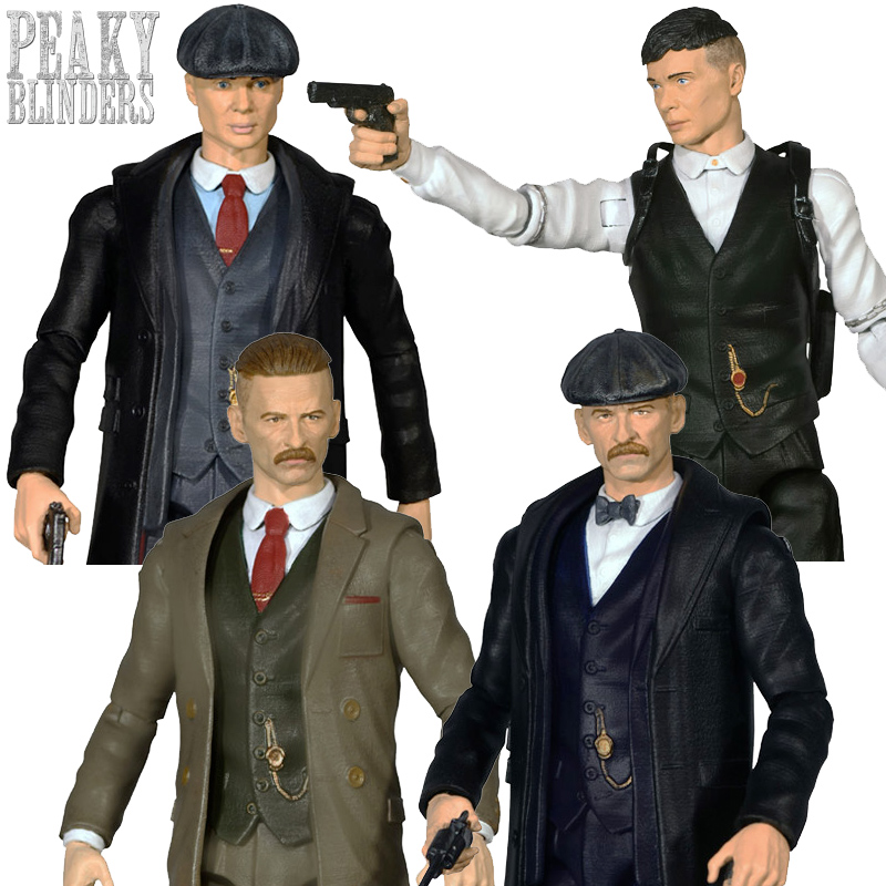 Action Figures Tommy e Arthur Shelby Peaky Blinders Escala 1:12 (Big Chief)