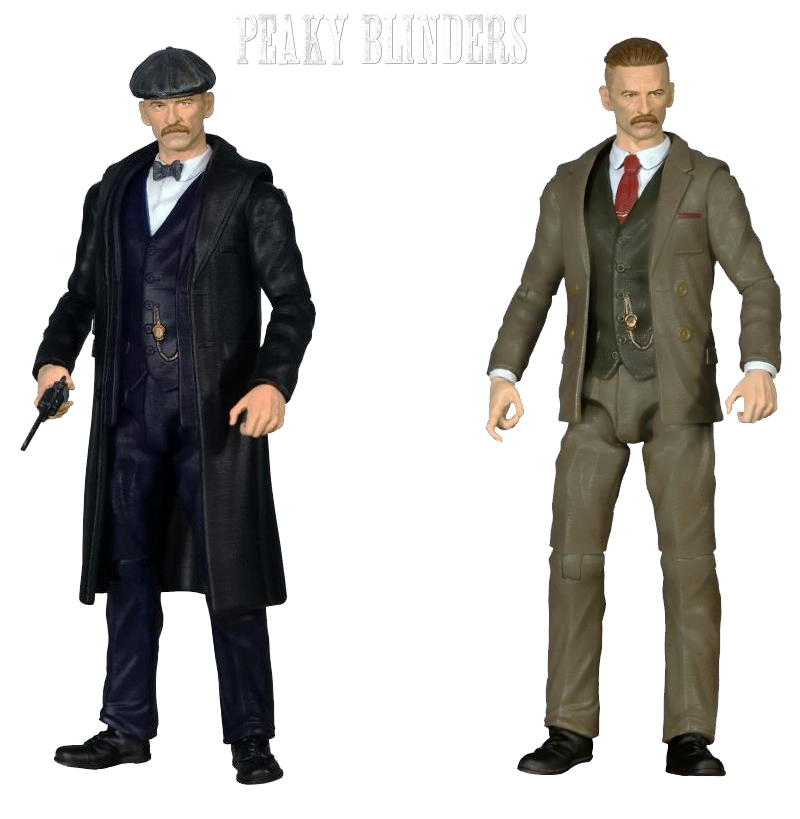 Action Figures Tommy e Arthur Shelby Peaky Blinders Escala 1:12 (Big Chief)