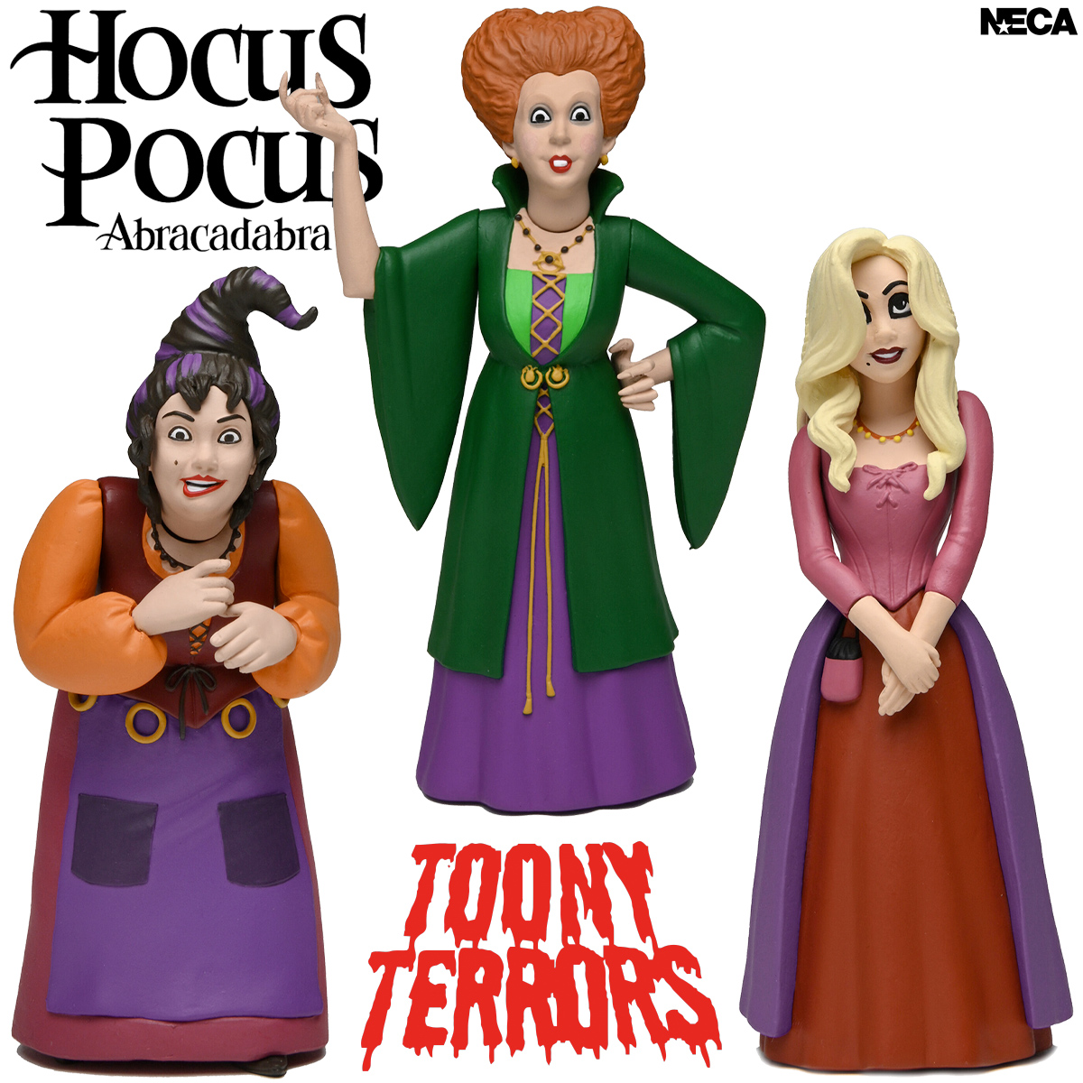 Toony Terrors: Bruxas Sanderson do Filme Abracadabra (Hocus Pocus)