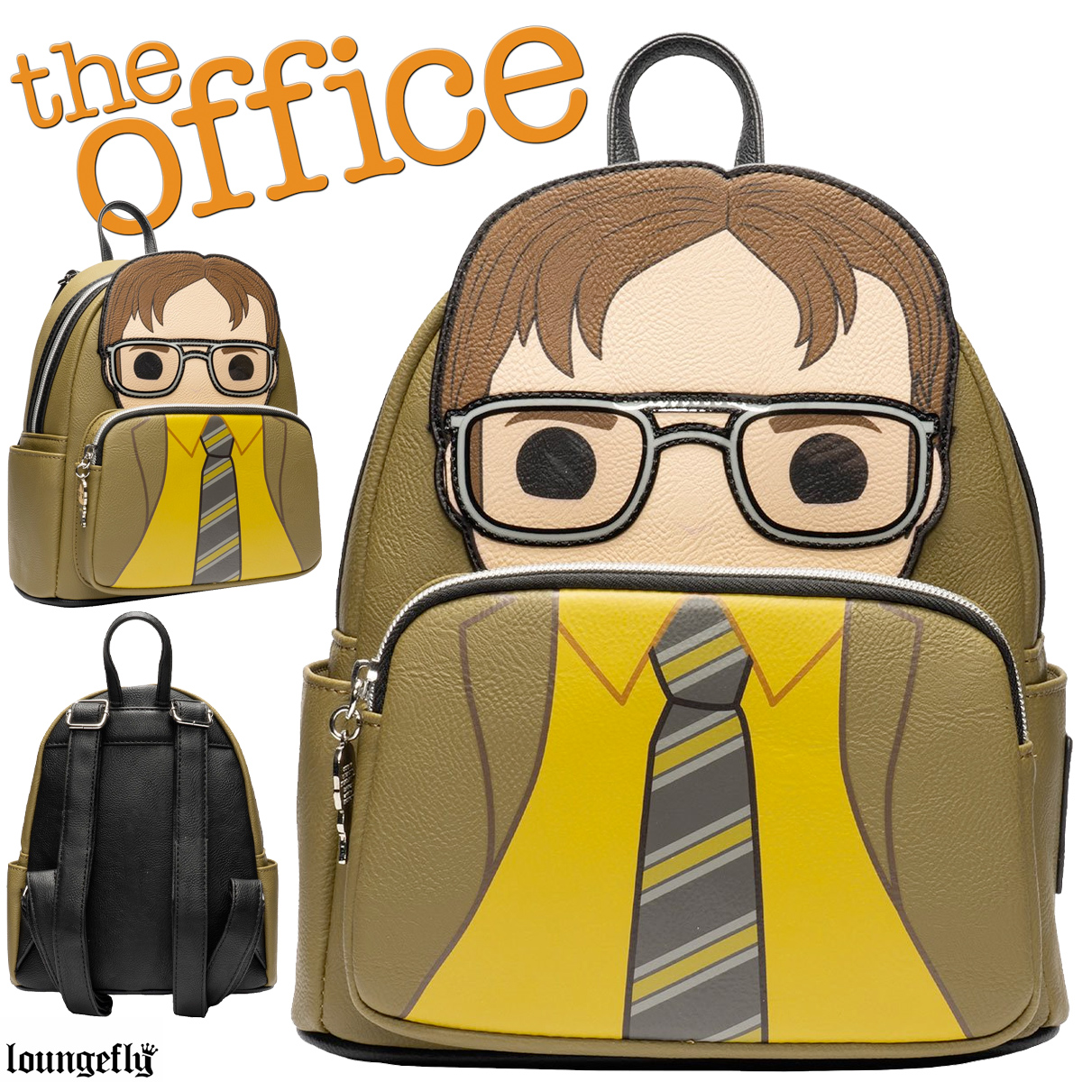 Mini-Mochila Dwight Schrute da Série The Office