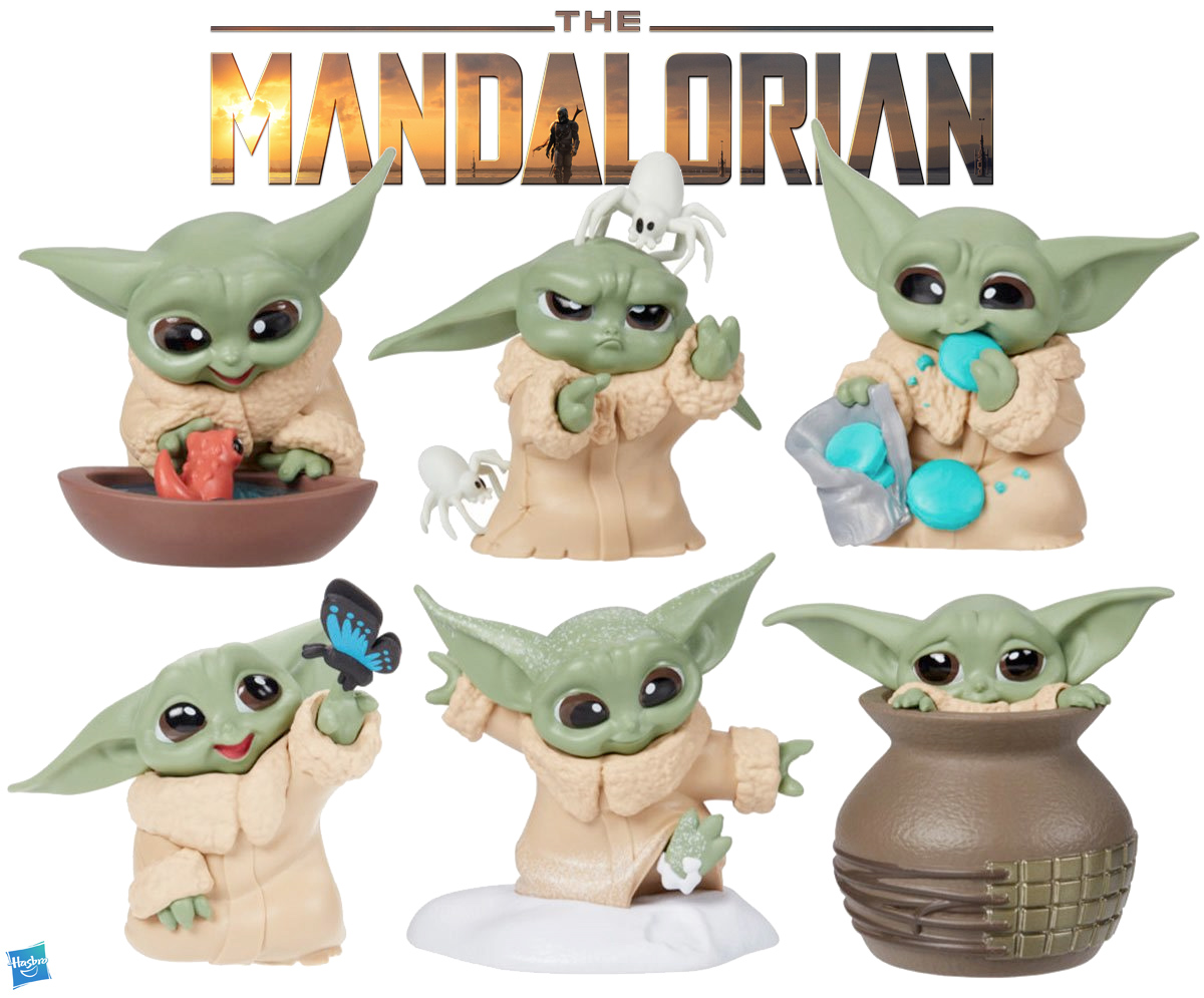 Mini-Figuras Star Wars The Bounty Collection com Grogu (Baby Yoda)