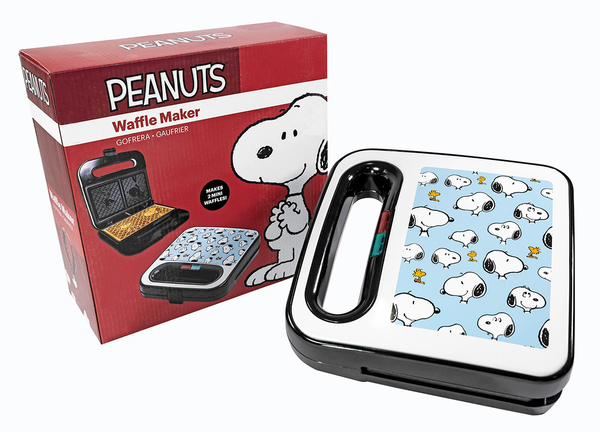Máquina de Waffles Peanuts: Snoopy & Woodstock