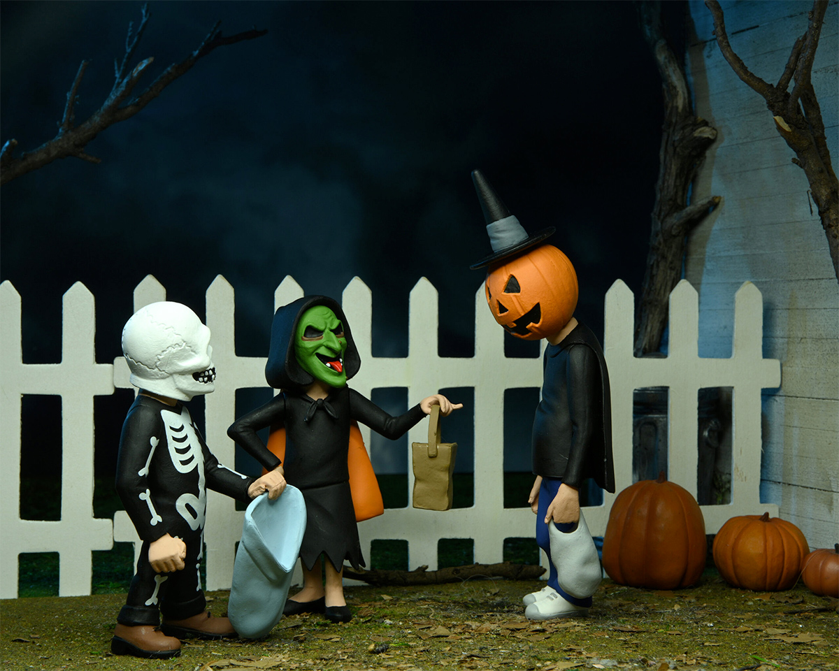 Toony Terrors: Crianças com Máscaras Silver Shamrock (Halloween III: A Noite das Bruxas)