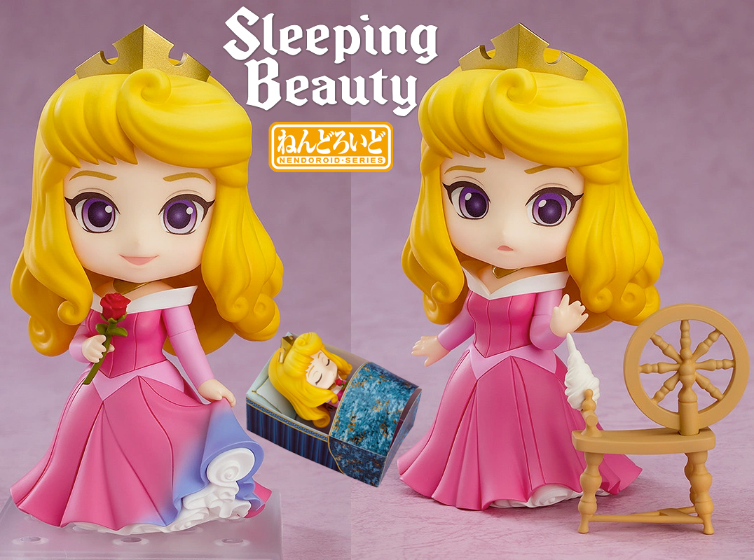 Boneca Nendoroid Aurora A Bela Adormecida (Princesas Disney)