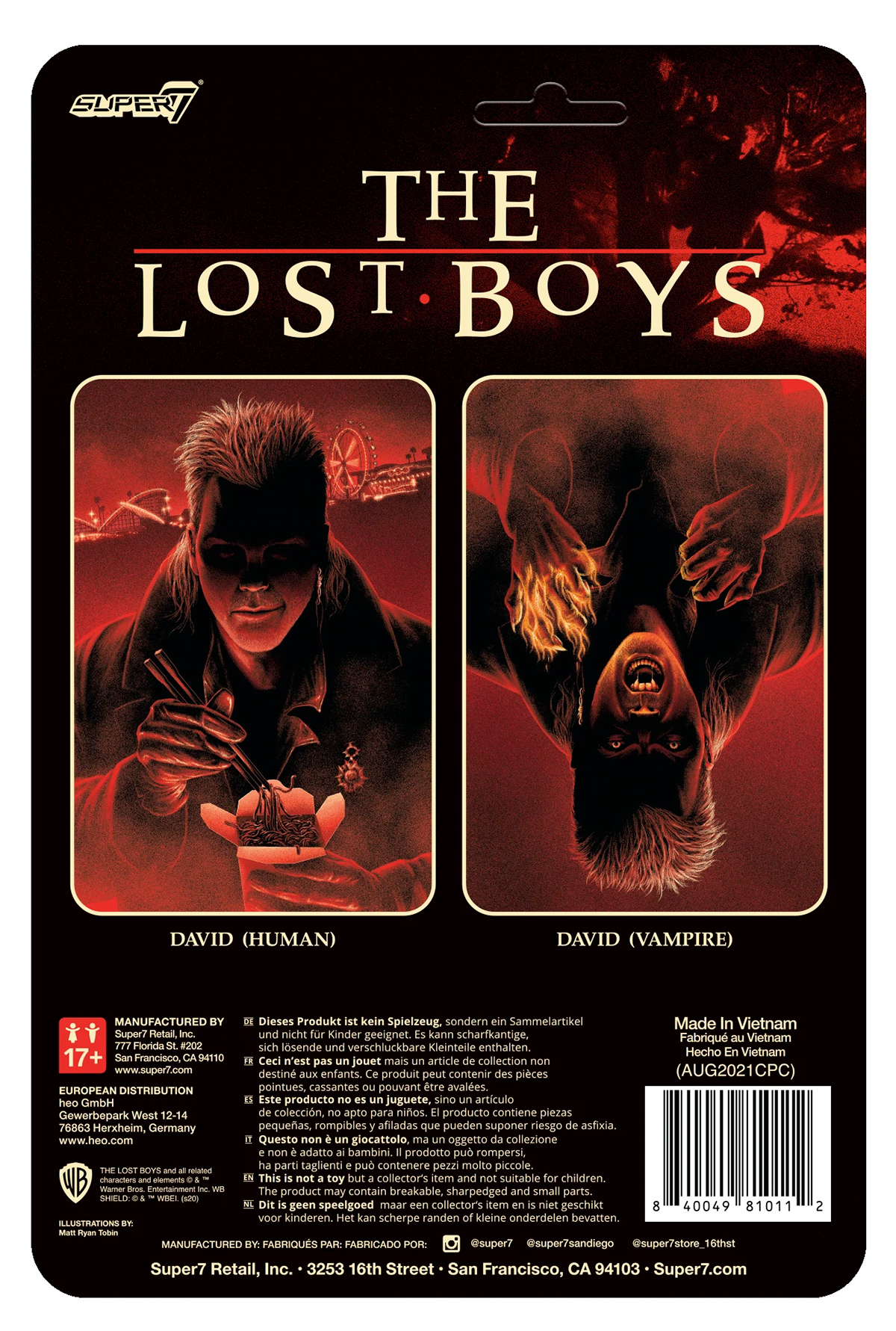 Action Figures ReAction de Os Garotos Perdidos (The Lost Boys)