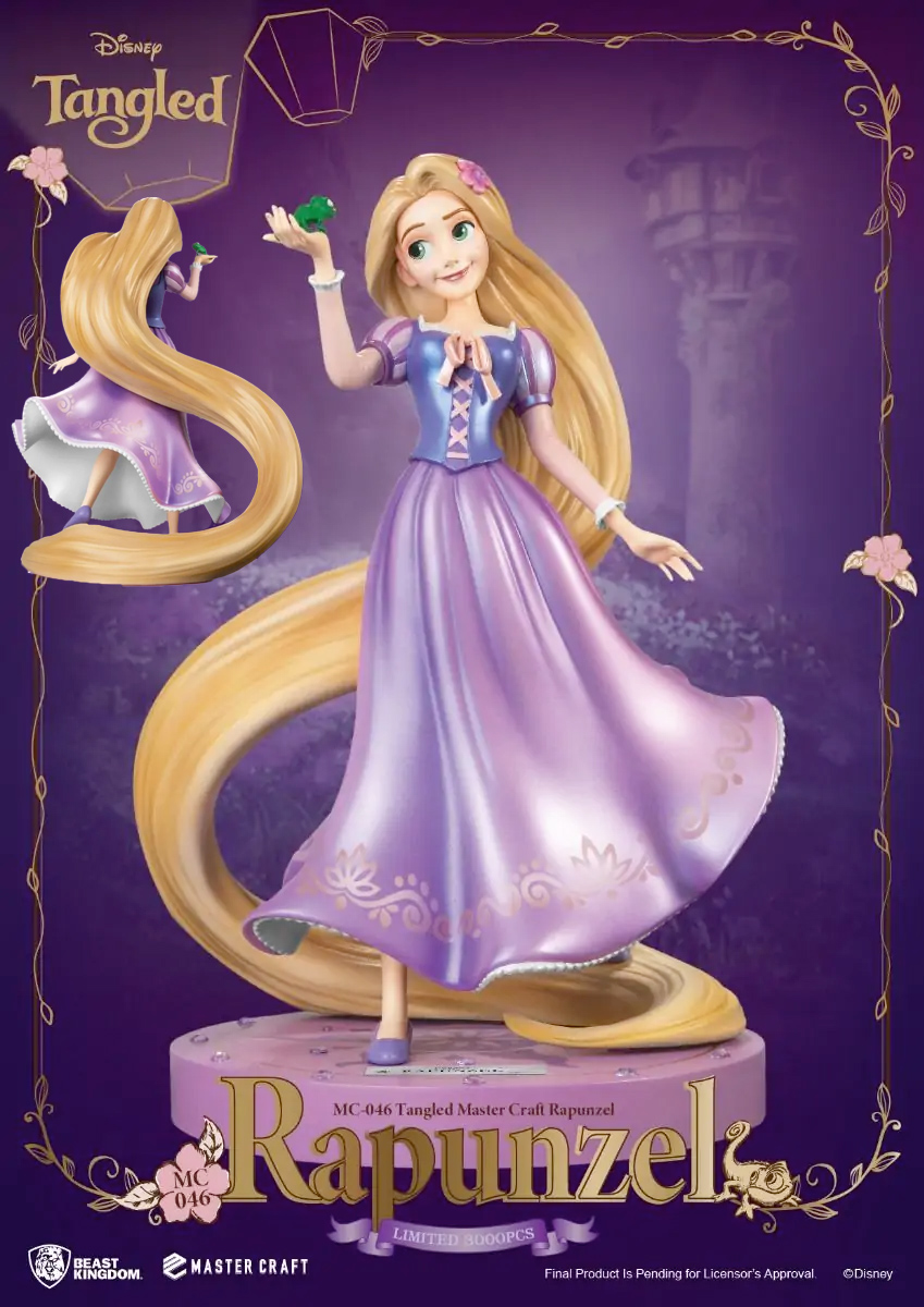 Rapunzel em Enrolados (Tangled) Master Craft – Estátua de Luxo Beast Kingdom