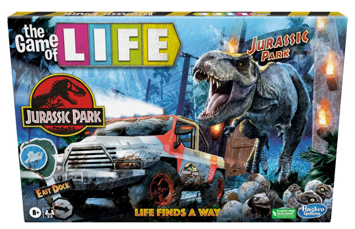 Jogo da Vida Parque dos Dinossauros Jurassic Park Game of Life « Blog de  Brinquedo