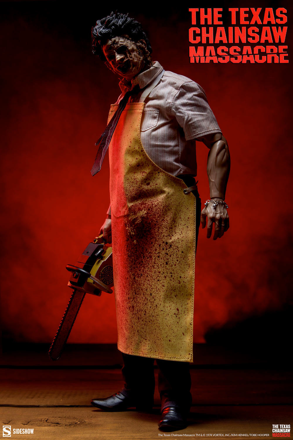 Leatherface (Killing Mask) O Massacre da Serra Elétrica 1974 - Action Figure Perfeita 1:6 Sideshow Collectibles