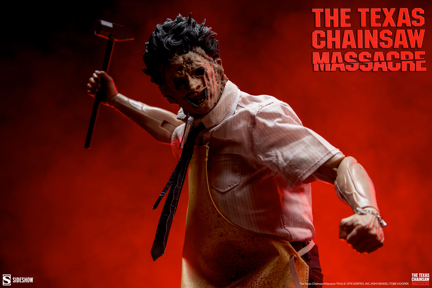 Leatherface (Killing Mask) O Massacre da Serra Elétrica 1974 - Action Figure Perfeita 1:6 Sideshow Collectibles