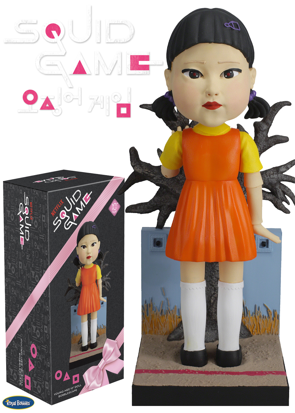 Boneca “Young-hee” Bobble Head da Série Round 6 (Squid Game) « Blog de  Brinquedo