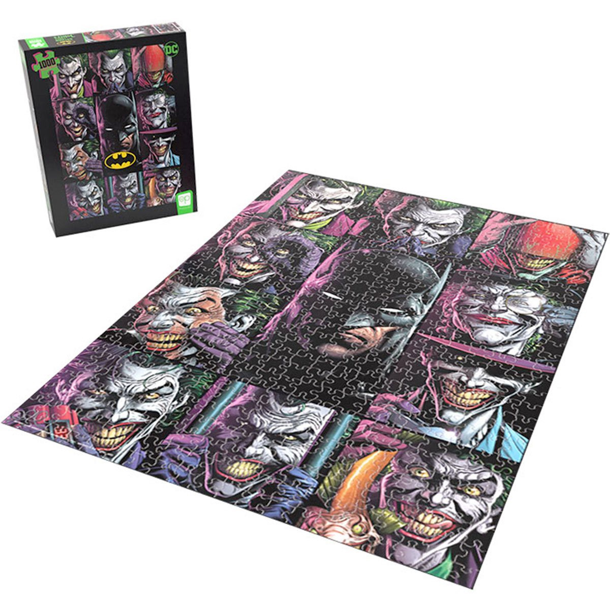 Quebra-Cabeça Coringa da Graphic Novel Batman: Three Jokers com 1.000 Peças