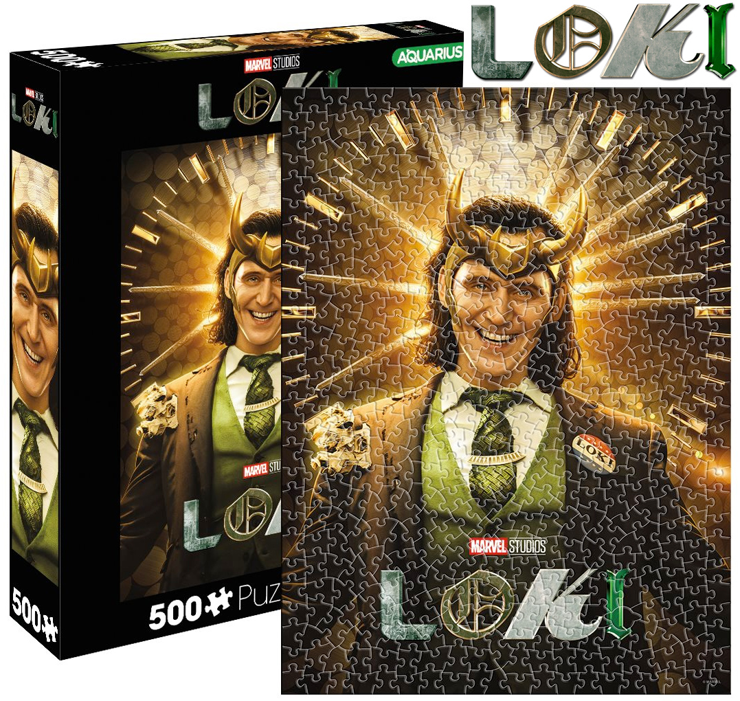 Quebra-Cabeça da Série Loki com 500 Peças