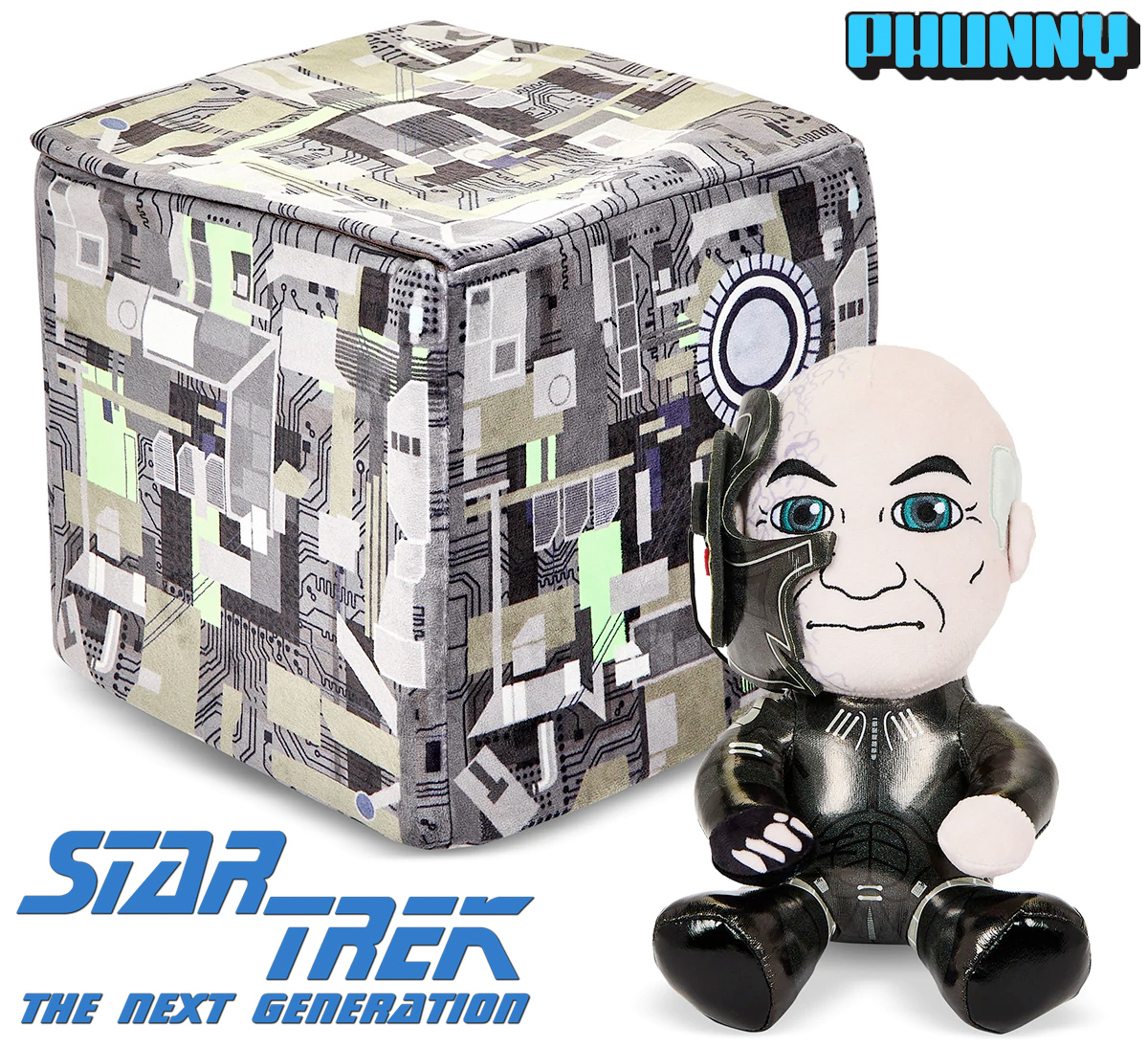 Cubo Borg e Locutus of Borg (Picard) Phunny Star Trek