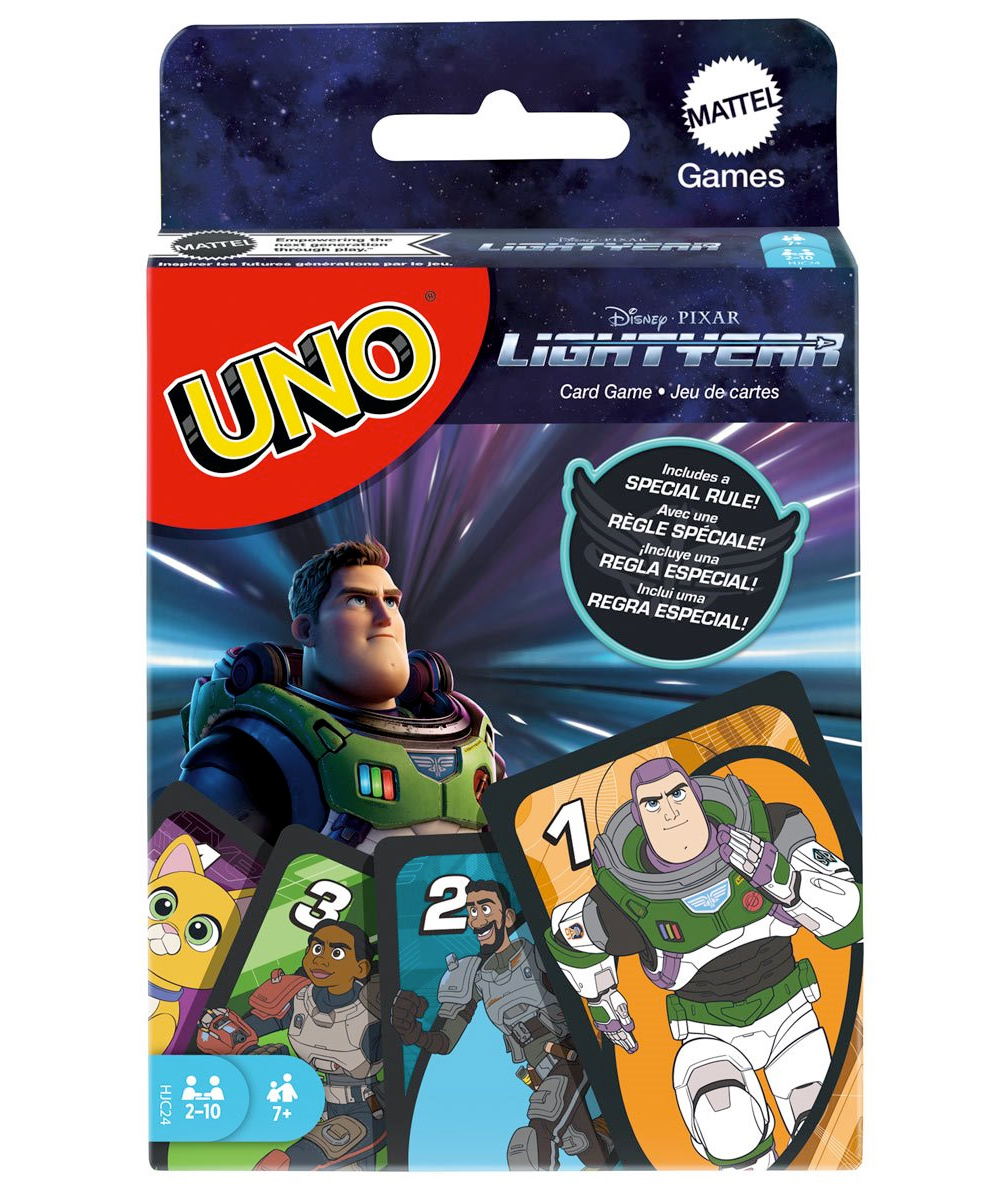 Lightyear Disney Pixar UNO Card Game