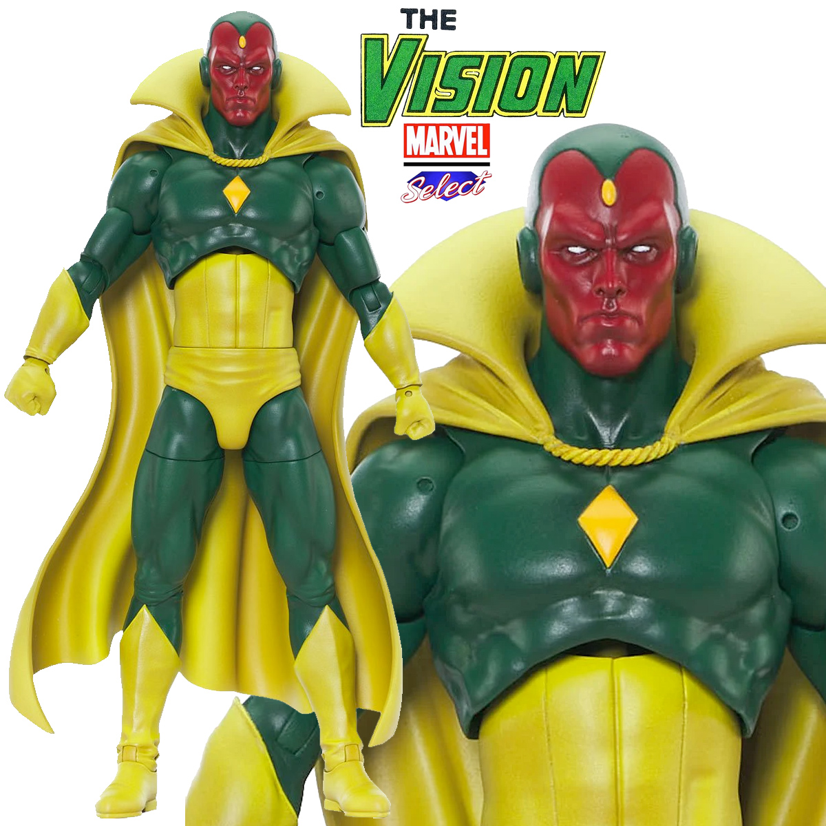 Action Figure Visão (Vision) Marvel Select