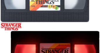 Luminária Stranger Things Fita de Videocassete VHS
