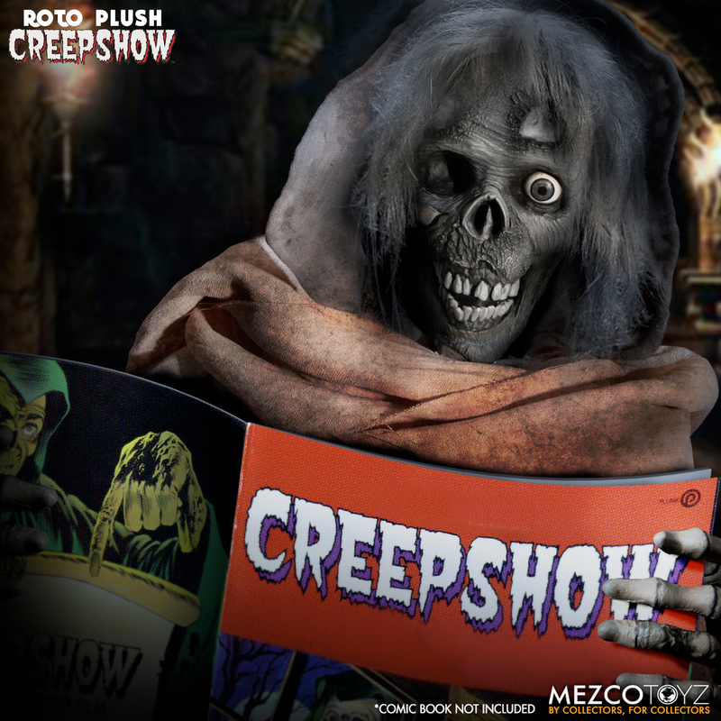 The Creep Mezco MDS Roto Plush do Filme Creepshow - Arrepio do Medo de 1982