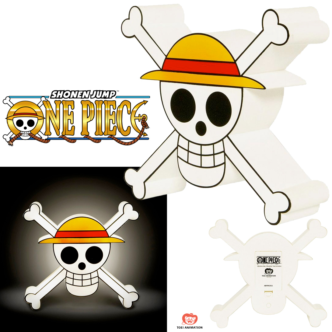 Luz Noturna One Piece Piratas do Chapéu de Palha
