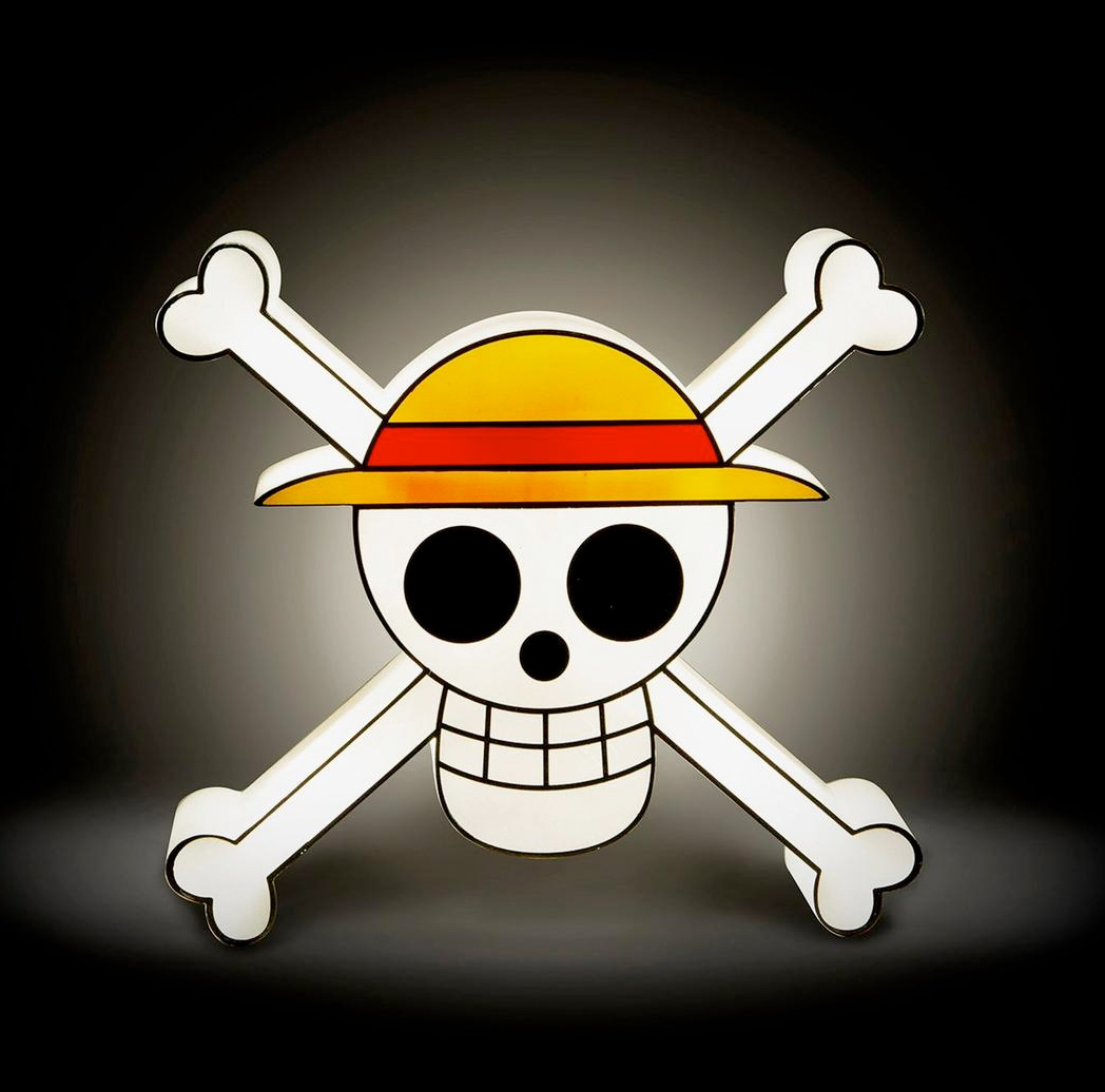 Luz Noturna One Piece Piratas do Chapéu de Palha