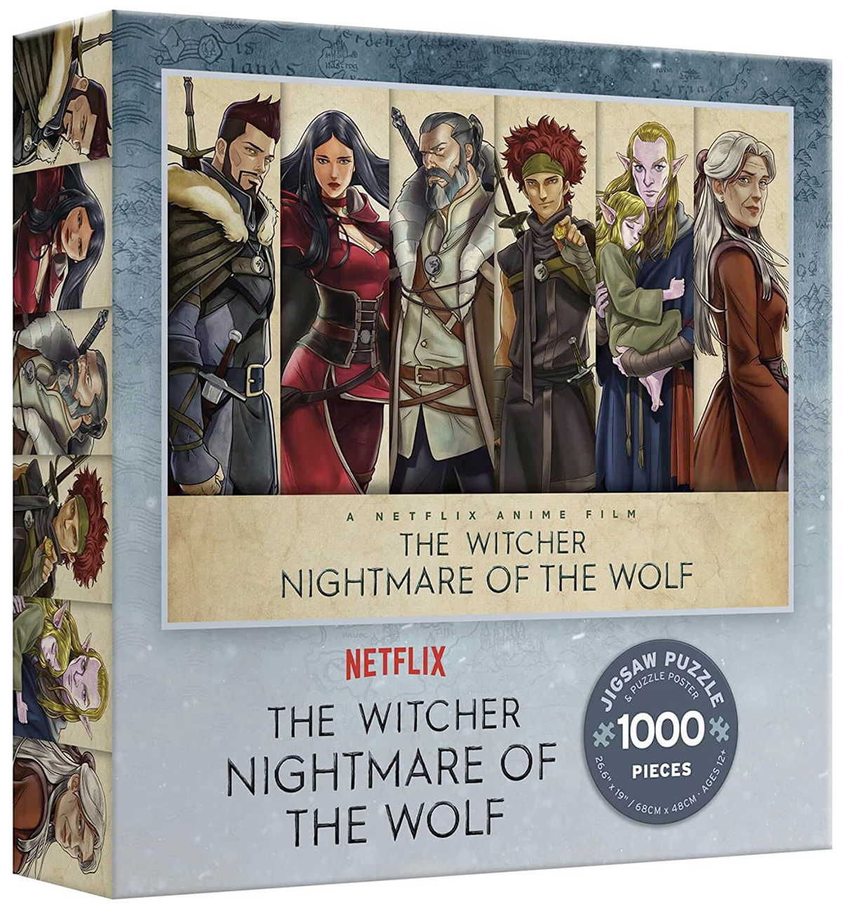 The Witcher Netflix 1000-Piece Puzzles
