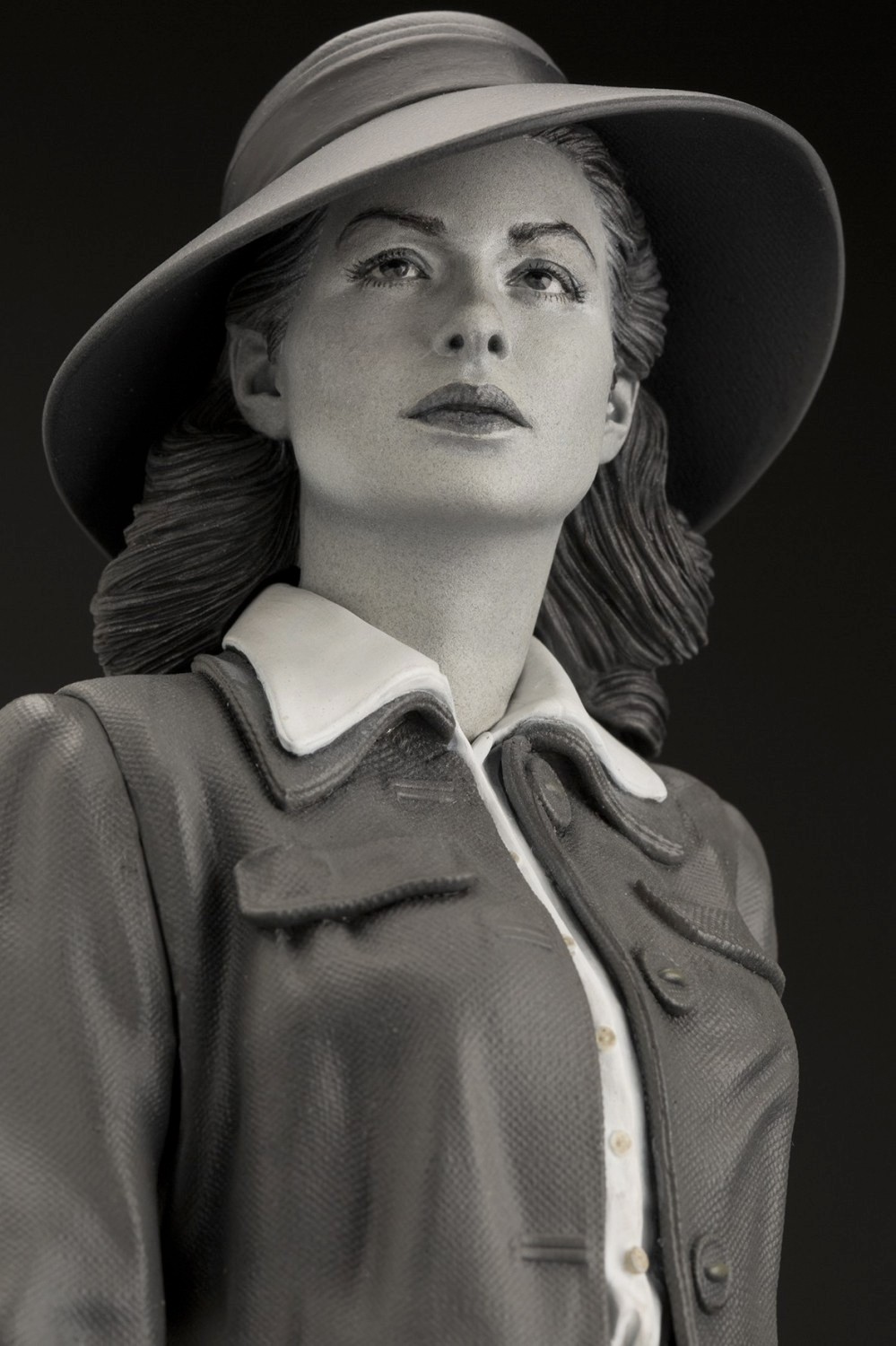 Ingrid Bergman em Casablanca - Estátua Perfeita 1:6 em Preto e Branco