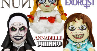 Bonecas de Pelúcia Phunny Horror: Reagan (Exorcista), A Freira e Annabelle