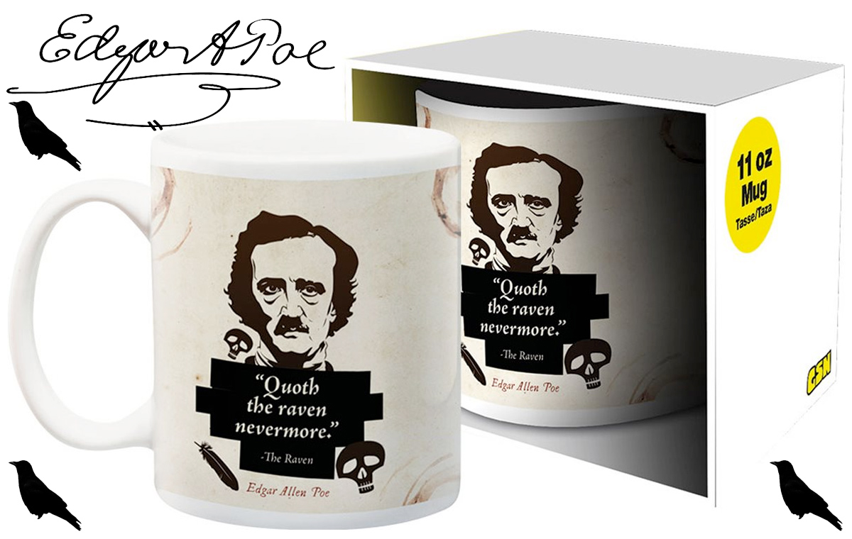 Caneca Edgar Allan Poe 
